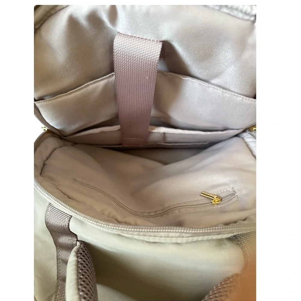 Isaac Mizrahi Spacious Travel Backpack Viral Laptop Essentials Holds Stanley Cup